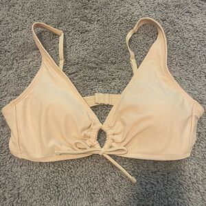 Shade & Shore yellow bikini top